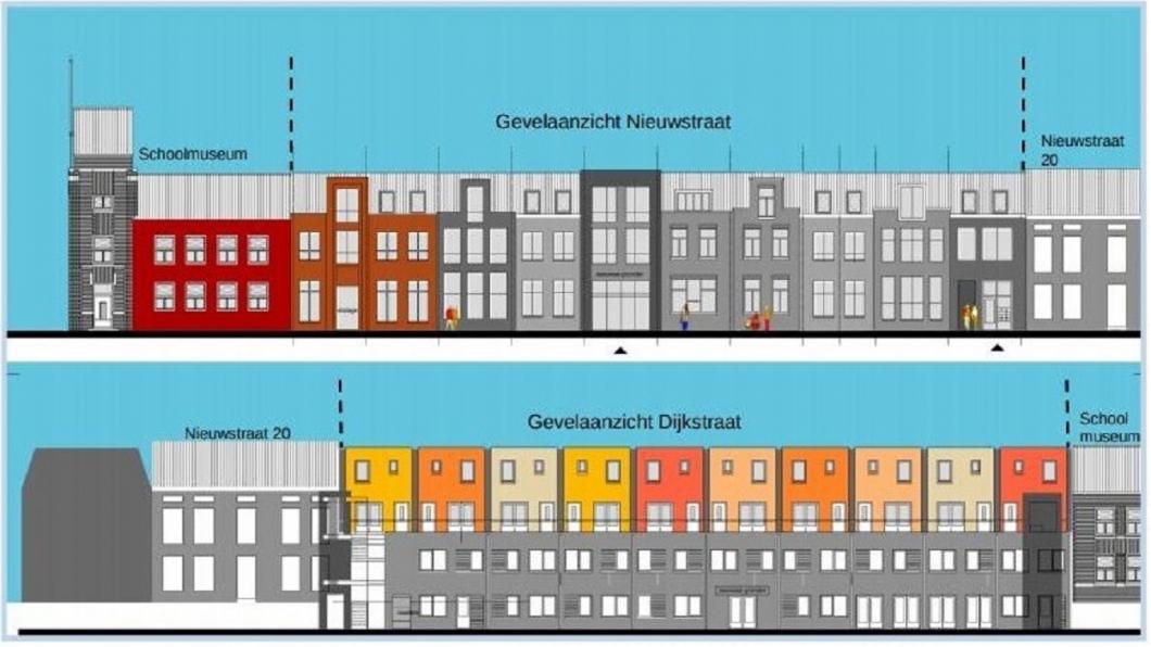 Impressie Nieuwbouw Nieuwstraat